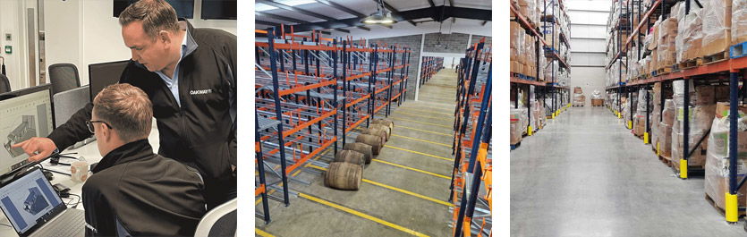 Oakways consultation service helps design and install competitive storage solutions