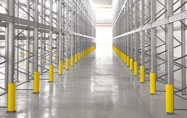 The difference between U, L and I shaped pallet racking layouts