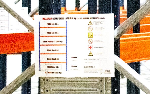 Warehouse Safety Signage